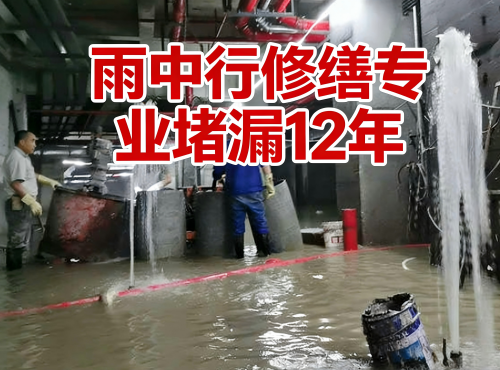 梅州地下室防水堵漏案例